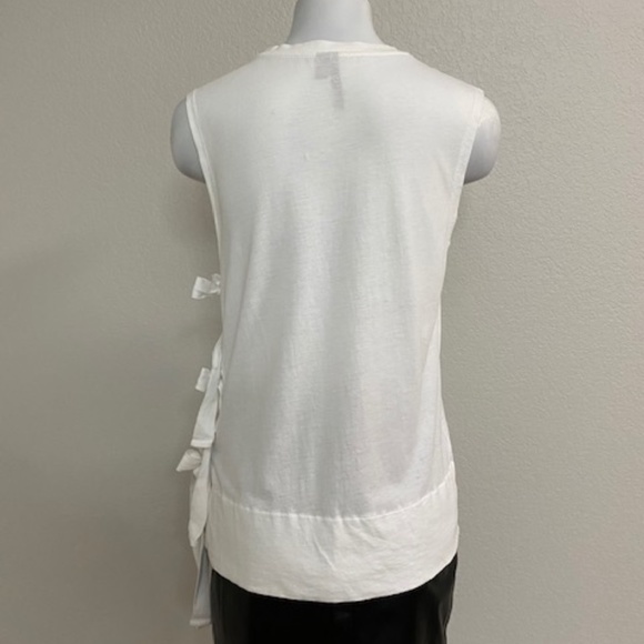 Topshop Boutique Side Tie Top Size 6 - Picture 4 of 7